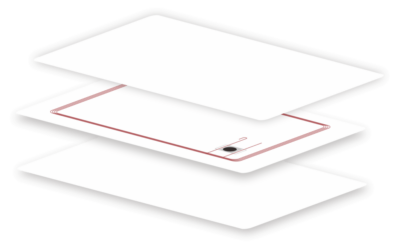 constructure of nexqo's rfid inlay