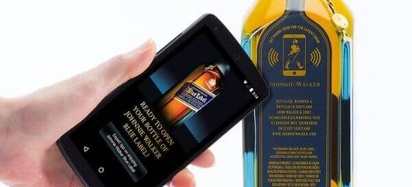 checking authenticity with an NFC phone through nfc sticker