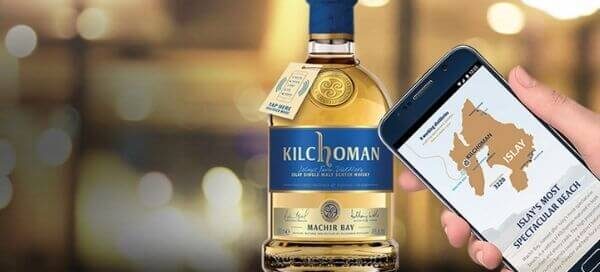 kilchoman using nfc for identify the authenticity of their whisky