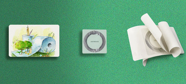 eco rfid paper card