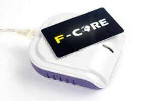 detecting RFID hotel card with a reader