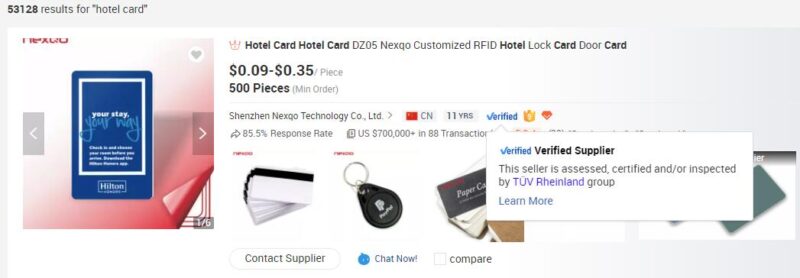 verified supplier