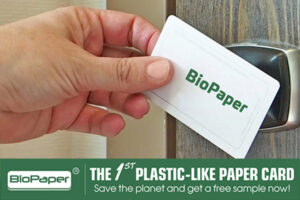 biopaper hotel keycards