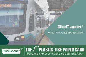biopaper card in public transportatio