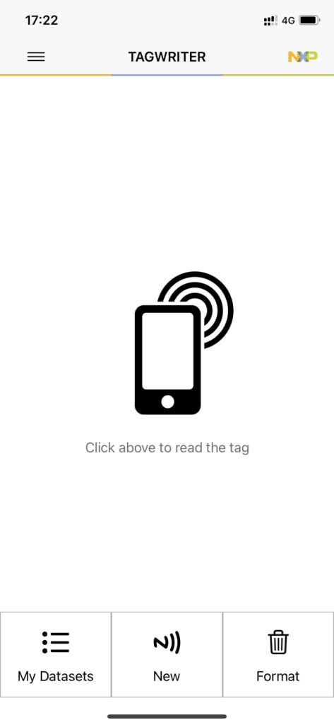 run the tagwriter app