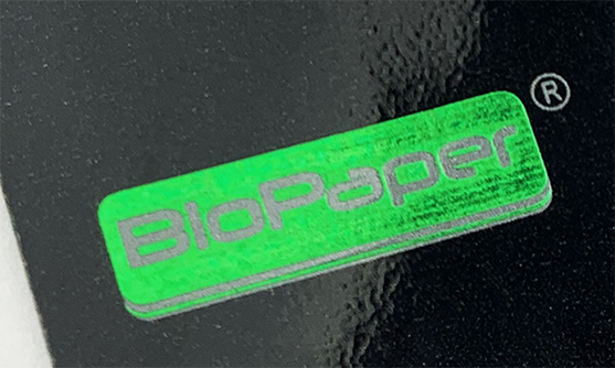 foil stamp biopaper