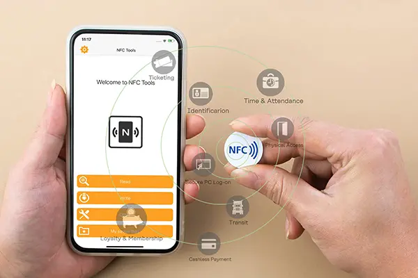 programming nfc stickers