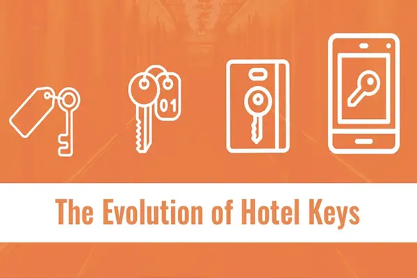 the evolution of hotel key cards
