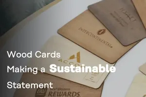 wooden cards vs paper cards